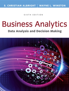 Business analytics - data analysis and decison making