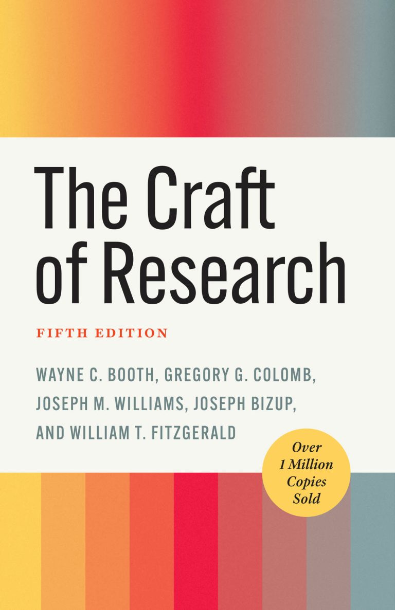 The craft of research